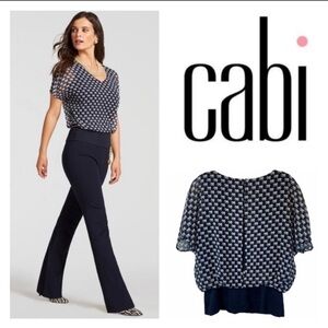 Cabi Elephant March Blouse Size L